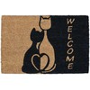 Kodustaar „Welcome Cats Home“ kokoso pluošto durų kilimėlis