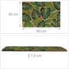 Kodustaar Kokosinis durų kilimėlis su monstera lapais