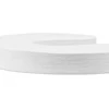 Relaxdays Durų sustabdymo komplektas, 2x9x10.5 cm, balta, putplastis