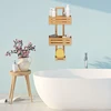 Relaxdays Bambukinė dušo lentynėlė