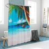 Kodustaar Dušo užuolaida su motyvu 180x200 cm