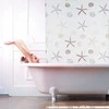Relaxdays Dušo užuolaida ritininė žaliuzė Ocean