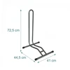 Relaxdays Dviračių stovėjimo stovas 73,7 cm plienas