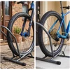 Relaxdays Dviračių stovėjimo stovas iki 73,7 cm ratų grindinis stovas