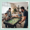 Relaxdays Sulankstomas stalo futbolo stalas