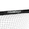 Relaxdays Juodi futbolo vartai su plieniniu rėmu