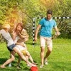 Relaxdays Futbolo vartai, 200x300x90 cm, balti