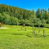 Relaxdays 2 futbolo vartų rinkinys pilkos spalvos