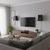 Relaxdays Sieninis garsiakalbių laikiklis, pora