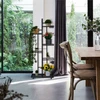 Relaxdays Metalinis augalų stovas su 6 lentynomis