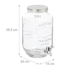 Gertuvė Relaxdays 2 gėrimų dozatorių rinkinys 3,5L