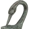 Relaxdays Gervės statulėlė, ketaus, 72x32x22 cm, žalia