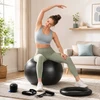 Relaxdays Gimnastikos kamuolio rinkinys su priedais