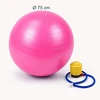 Relaxdays Gimnastikos kamuolys su pompa, PVC