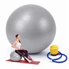 Relaxdays Gimnastikos kamuolys su pompa, PVC