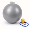 Relaxdays Gimnastikos kamuolys su pompa, PVC