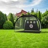 Relaxdays Juodas golfo treniruočių tinklas