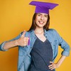Kodustaar 2 vnt. išleistuvių kepurių rinkinys