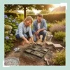 Relaxdays Grindinio forma 4x45x40 cm juoda, plastikas