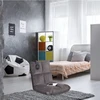 Relaxdays Grindų kėdė su reguliuojamu atlošu