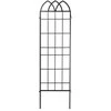 Relaxdays Grotelinis skydas, metalas, 51x1.5x183 cm, juoda