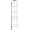 Relaxdays Tamsiai žalių grotelių rinkinys iš 2 vnt. 220 cm