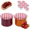Relaxdays Indelių rinkinys 220 ml Raudonas stiklas