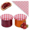 Relaxdays Indelių rinkinys 220 ml raudono stiklo