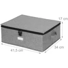 Relaxdays Indų saugojimo krepšių komplektas, 2 vnt.