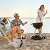 Relaxdays Izoliuotas pirkinių krepšys šviesiai pilkas