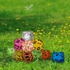 Relaxdays Jongliravimo kamuoliukų rinkinys, 24 vnt., 5 cm, spalvotas gyvūnų raštas