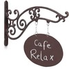 Relaxdays Kabantis kreidos lenta, 32x43x3 cm, ruda