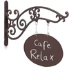 Relaxdays Kabantis kreidos lenta, 32x43x3 cm, ruda