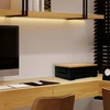 Relaxdays Bambukinė laidų laikymo dėžė su dangčiu
