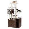 Relaxdays Kačių medis su kraiko spintelė