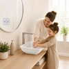 Relaxdays Kvadratinis praustuvas be maišytuvo angos