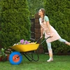Relaxdays PU karučio padanga su ašimi 4.00-8