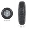 Relaxdays Karutis padangų komplektas, 22x7,5 cm, juoda, sidabrinė