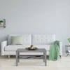 Relaxdays Kavos staliukas, 45x90x55 cm, pilka