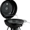 Relaxdays XXL katilinis BBQ grilis ant ratukų