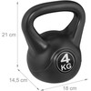 Kodustaar Smėlio kettlebell svarmuo