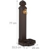 Relaxdays Antikvarinis kolonos fontanas 77 cm