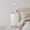 Relaxdays Elegantiška komoda su 4 stalčiais