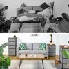 Relaxdays Komoda, medžio imitacijos su audinio stalčiais, ruda