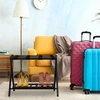 Kelioninis Relaxdays 2x lagaminų stovas su lentyna
