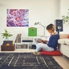 Relaxdays 4 daiktadėžių krepšelių rinkinys