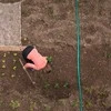 Relaxdays Laistymo žarna 2500 cm žalia plastikas
