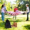 Kodustaar Rudas Kubb žaidimas su krepšiu