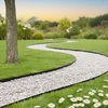 Relaxdays Lawn Edging Lanksti Plastikinė