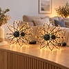 Relaxdays LED šviečiantys rutuliai su 120 LED, 2 vnt. komplekte, IP44, su baterijomis